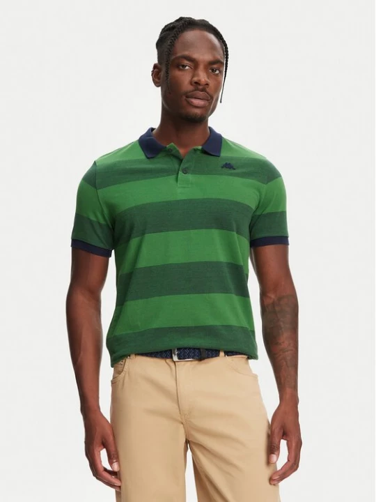 Obrázek produktu Robe di Kappa Polokošile Ming 64126KW Zelená Slim Fit