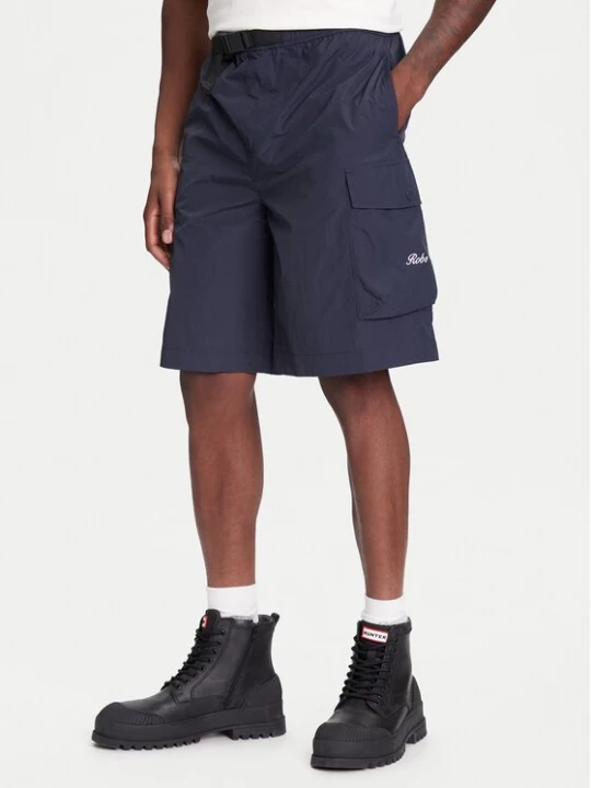 Obrázek produktu Robe di Kappa Šortky z materiálu Giovani 67124BW Tmavomodrá Regular Fit