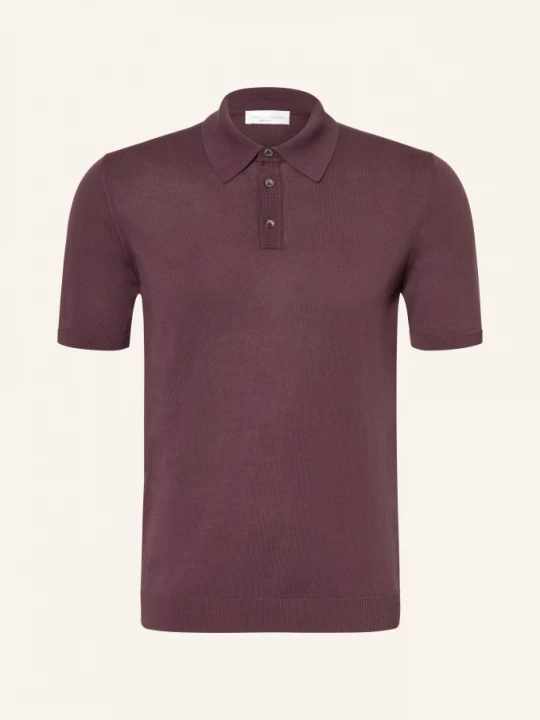 Obrázek produktu Roberto Collina Pletené Polo Tričko tmavě červená