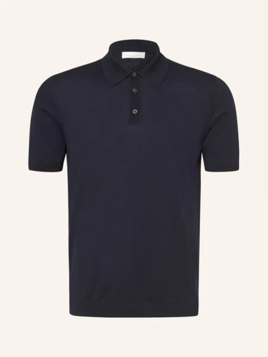 Obrázek produktu Roberto Collina Pletené Polo Tričko tmavě modrá