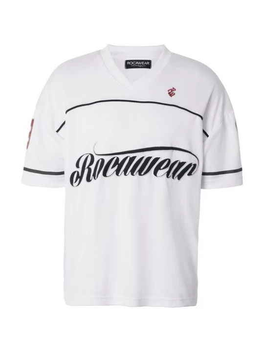 Obrázek produktu ROCAWEAR Tričko 'Baller' červená / černá / bílá