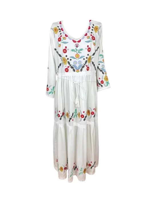 Obrázek produktu Rody’s forever Šaty 'Lässiges Damenkleid A26, weiß, marimea L' bílá Rody's Forever