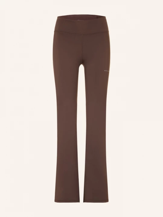 Obrázek produktu Röhnisch Legíny Thermaflow Flare High Waist tmavě hnědá