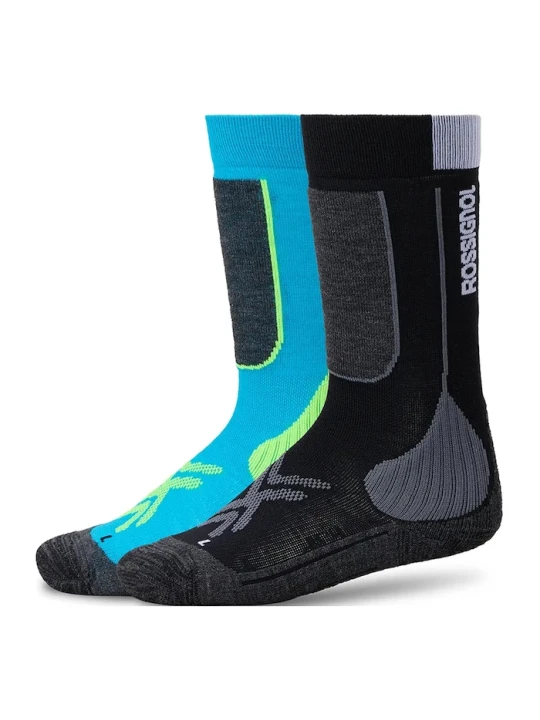 Obrázek produktu Rossignol lyžařské ponožky dětské SKI SOCKS 2-pack černá