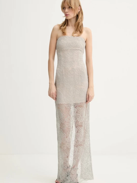 Obrázek produktu Rotate bodycon šaty krajkové šedá
