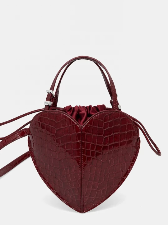 Obrázek produktu Rotate crossbody kabelka dámská kožená burgundské