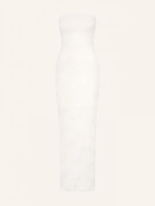 Obrázek produktu Rotate Koktejlové Šaty Z Krajky krémová