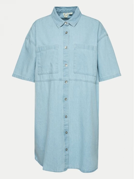 Obrázek produktu Roxy Džínové šaty Pacific Night ERJDD03005 Modrá Relaxed Fit