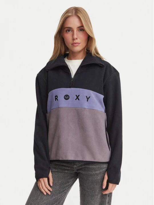 Obrázek produktu Roxy Fleecová mikina ERJFT05104 Černá Regular Fit