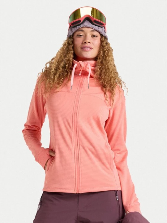 Obrázek produktu Roxy Funkční mikina Vertere Full Zip ERJFT04974 Oranžová Regular Fit