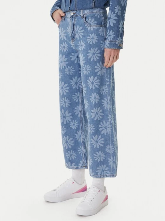 Obrázek produktu Roxy Jeansy Boogie Night ERJDP03323 Modrá Wide Leg