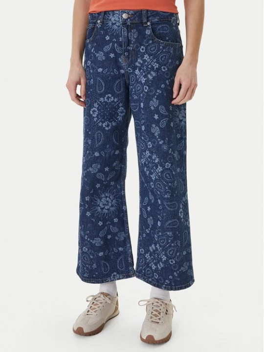 Obrázek produktu Roxy Jeansy Boogie Night ERJDP03332 Modrá Wide Leg