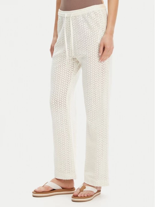 Obrázek produktu Roxy Kalhoty z materiálu ERJX603437 Écru Regular Fit Krémová