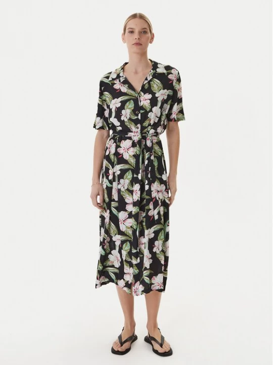 Obrázek produktu Roxy Košilové šaty Island Escape ERJWD03865 Černá Regular Fit