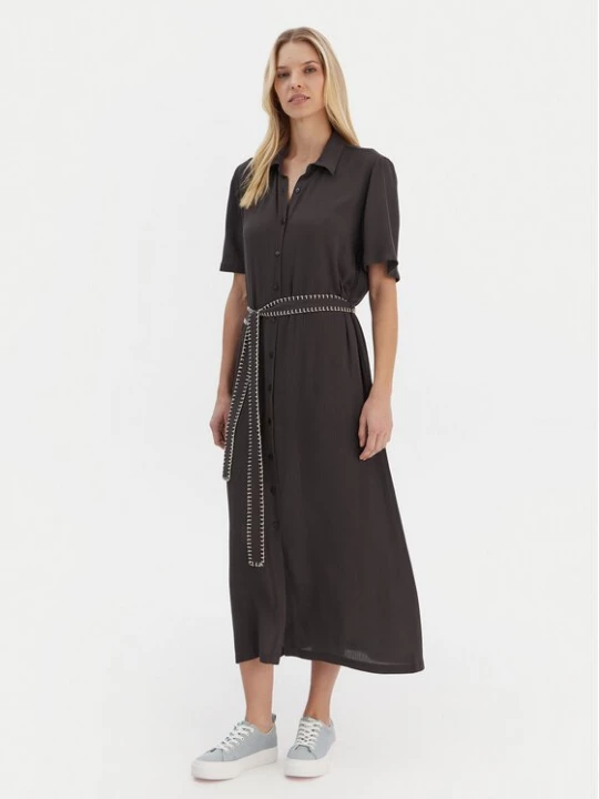 Obrázek produktu Roxy Košilové šaty Island Escape Solid ERJWD03884 Šedá Regular Fit