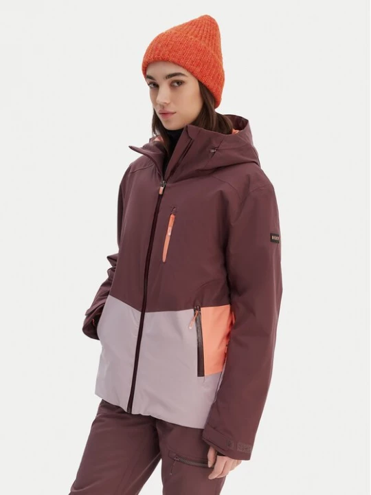 Obrázek produktu Roxy Lyžařská bunda Stormdash ERJTJ03520 Bordó Tailored Fit