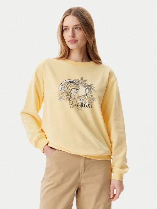 Obrázek produktu Roxy Mikina ERJFT04963 Žlutá Regular Fit