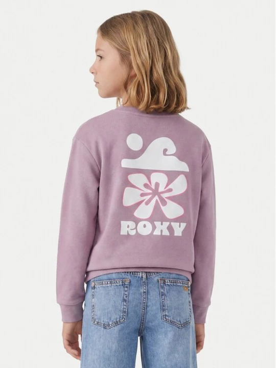 Obrázek produktu Roxy Mikina Surf Feeling Brushed ERGFT04026 Fialová Relaxed Fit