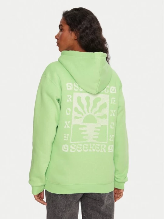 Obrázek produktu Roxy Mikina Surf Stoked ERJFT05021 Zelená Regular Fit