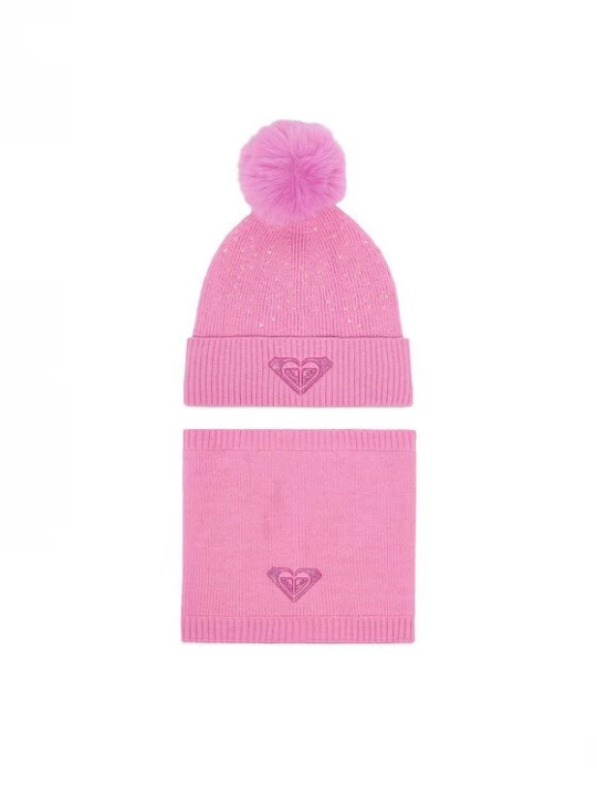 Obrázek produktu Roxy Set čepice a tunelová šála CEO-ROXY_ACCCS_08_AW2025 Růžová