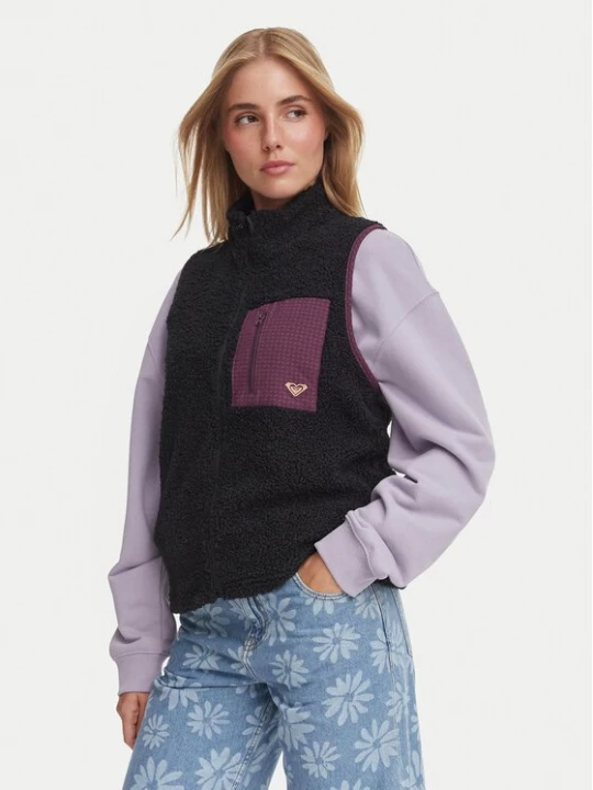 Obrázek produktu Roxy Sportovní vesta ERJPF03260 Černá Relaxed Fit
