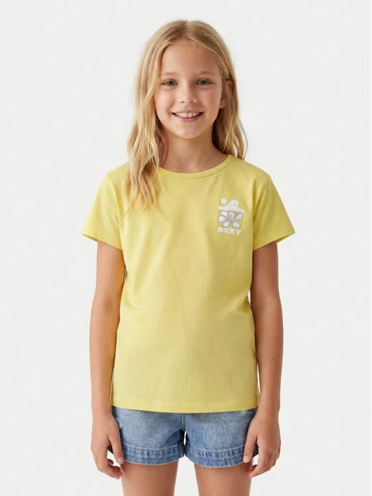 Obrázek produktu Roxy T-Shirt Lily ERGZT04139 Žlutá Regular Fit