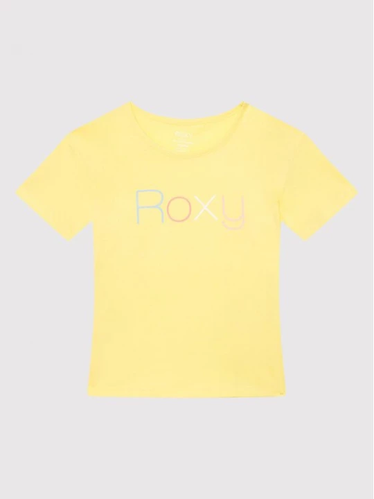 Obrázek produktu Roxy T-Shirt Short Sleeve ERGZT03845 Žlutá Regular Fit