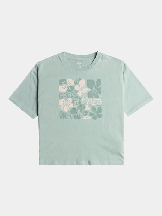 Obrázek produktu Roxy T-Shirt Sun Fr Seas C Tees ERGZT04004 Modrá Regular Fit