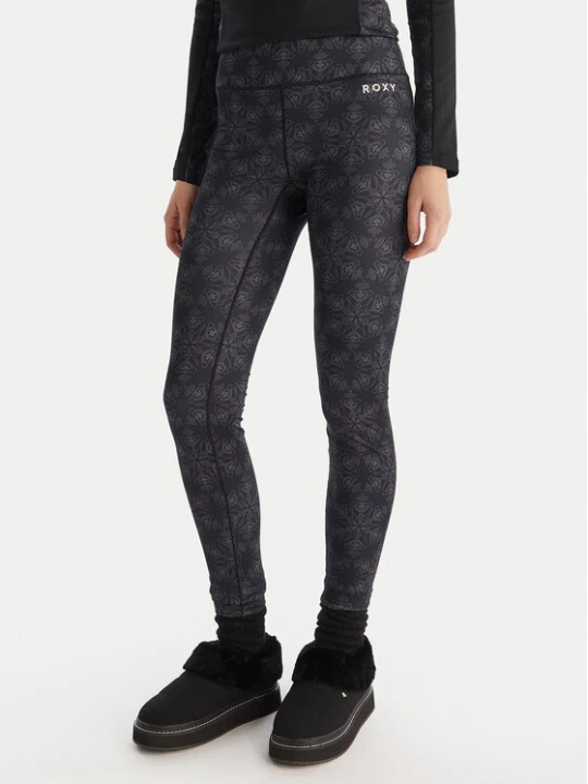 Obrázek produktu Roxy Termoprádlo spodní části Daybreak Brushed ERJLW03056 Černá Slim Fit