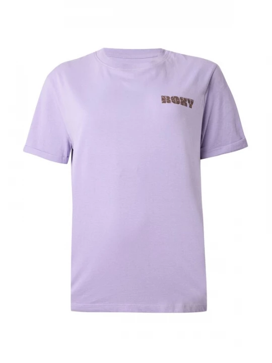 Obrázek produktu ROXY Tričko 'Ocean' hnědá / lenvandulová / bílá