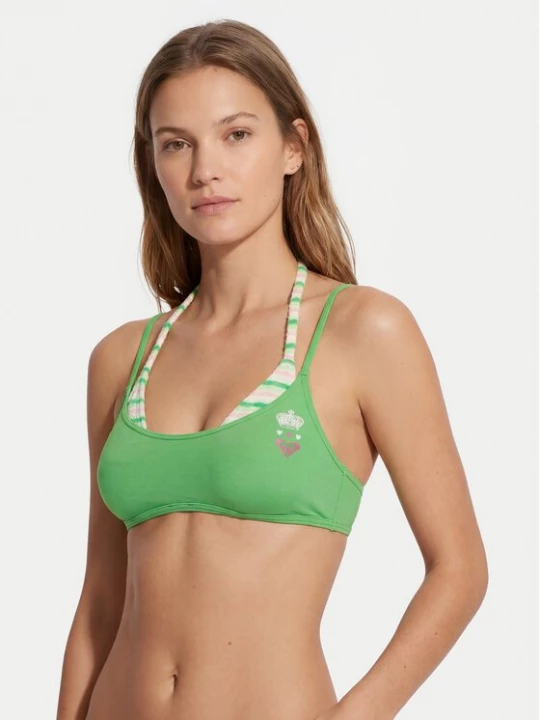 Obrázek produktu Roxy Vrchní část bikin Bralette ERJX305733 Zelená