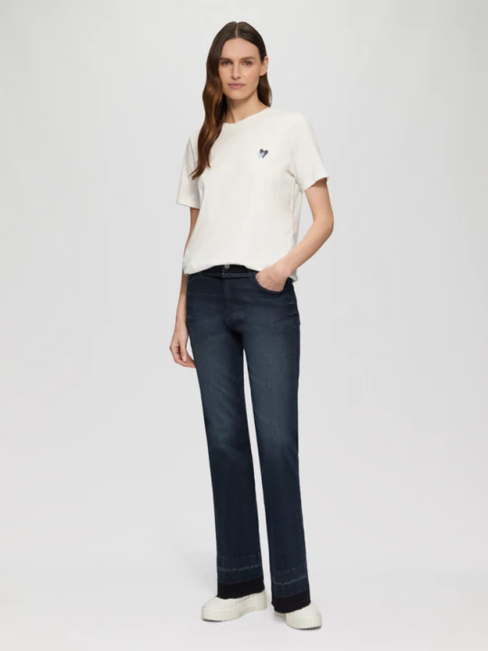 Obrázek produktu Rozšířené džíny / Slim Fit / Mid Rise / Bootcut Leg / opasek s.Oliver modrá