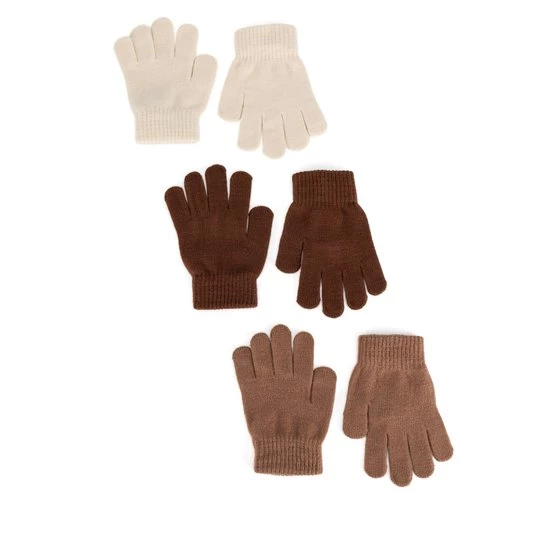 Obrázek produktu Rukavice Action Boy 8K6-001-AW24 (3-PACK) Hnědá