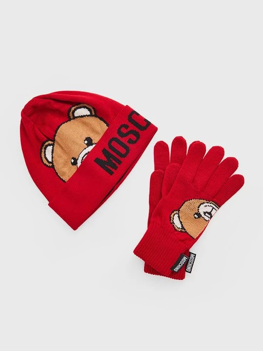 Obrázek produktu Rukavice MOSCHINO červená