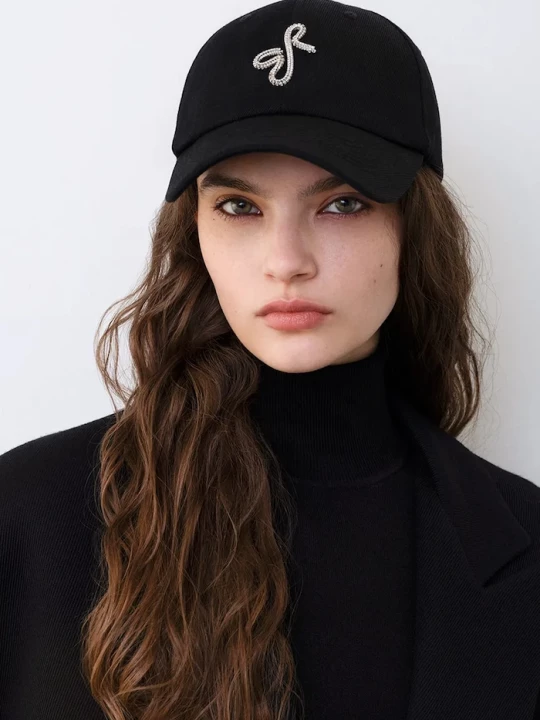Obrázek produktu RUSLAN BAGINSKIY Bavlněná baseballová čepice Ruslan Baginskiy Baseball Cap černá