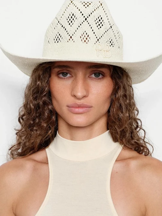 Obrázek produktu RUSLAN BAGINSKIY Klobouk Ruslan Baginskiy Cowboy Hat béžová