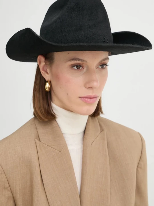 Obrázek produktu RUSLAN BAGINSKIY Klobouk Ruslan Baginskiy Cowboy Hat černá