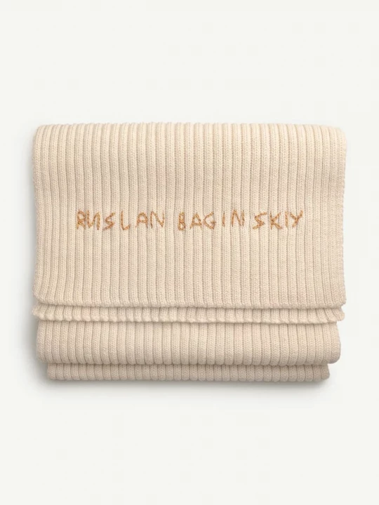 Obrázek produktu RUSLAN BAGINSKIY Vlněná šála béžová