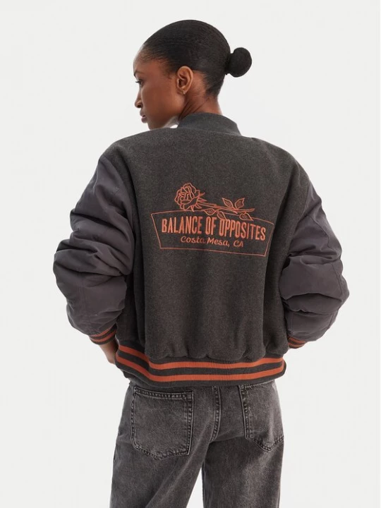 Obrázek produktu RVCA Bunda bomber Ryan 23B163507 Šedá Regular Fit