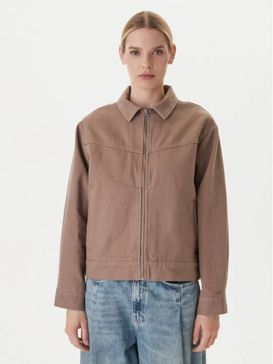 Obrázek produktu RVCA Jeansová bunda Dayshift II 23B153503 Béžová Regular Fit