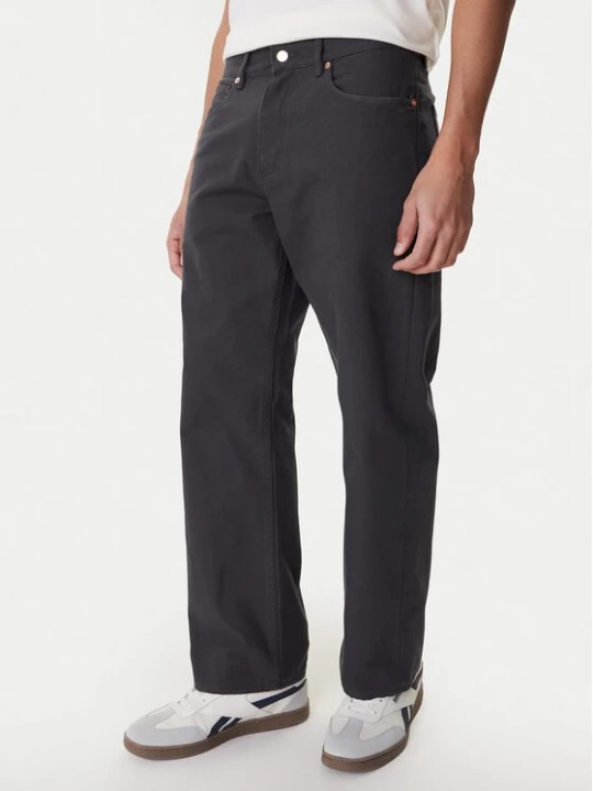 Obrázek produktu RVCA Kalhoty z materiálu Dayshift 23A113502 Šedá Relaxed Fit