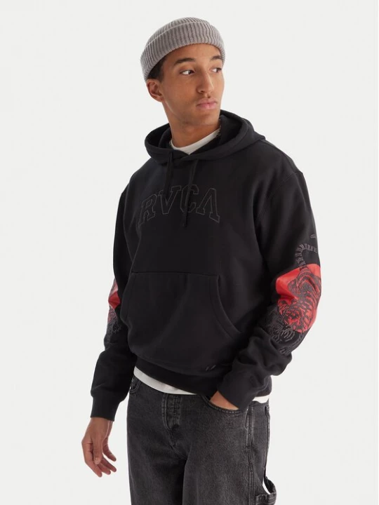 Obrázek produktu RVCA Mikina Tiger Sun 23A413505 Černá Regular Fit
