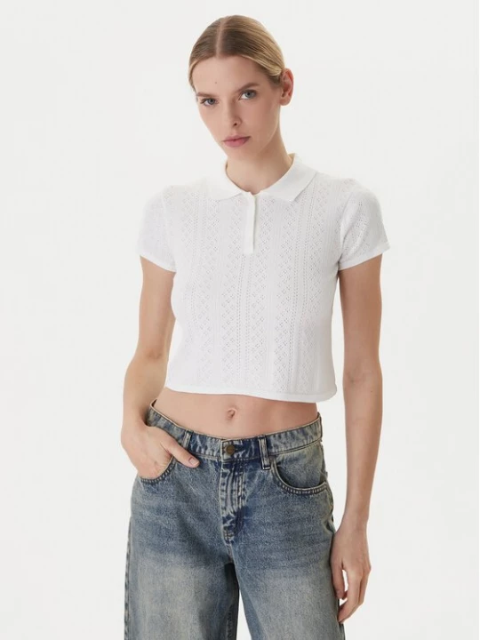 Obrázek produktu RVCA Svetr Dawn 23B071502 Bílá Regular Fit