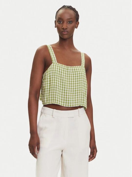 Obrázek produktu RVCA Top 23B041503 Zelená Relaxed Fit