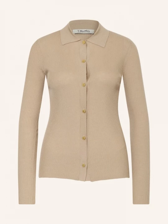 Obrázek produktu S Max Mara Pletená Vesta Limone světle hnědá
