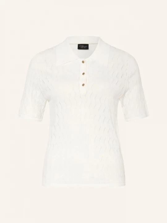Obrázek produktu S.Oliver Black Label Pletené Polo Tričko režná / zlatá