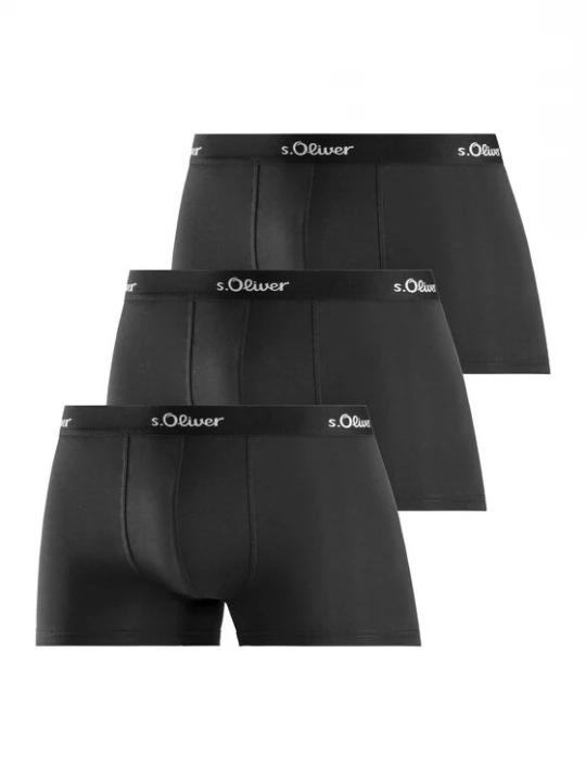 Obrázek produktu s.Oliver Boxerky  černá / bílá