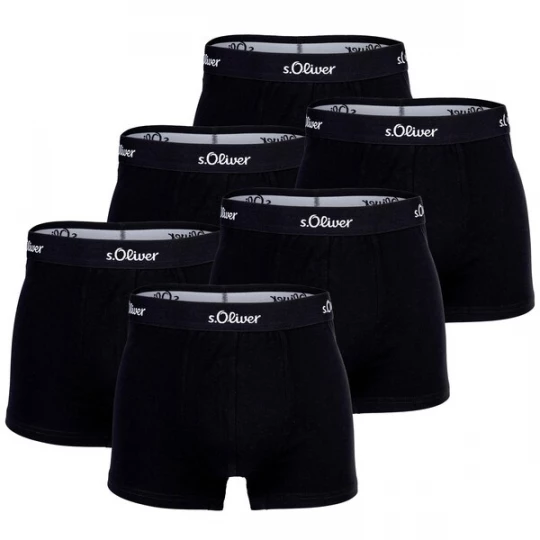 Obrázek produktu s.Oliver Boxerky  černá / bílá