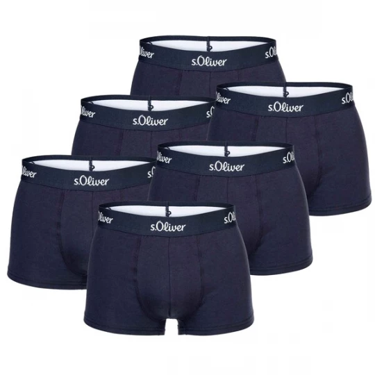 Obrázek produktu s.Oliver Boxerky  marine modrá / bílá