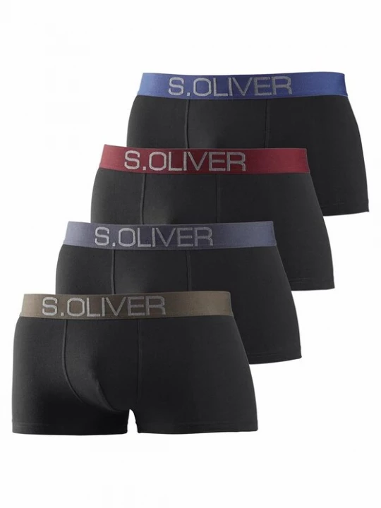 Obrázek produktu s.Oliver Boxerky mix barev / černá